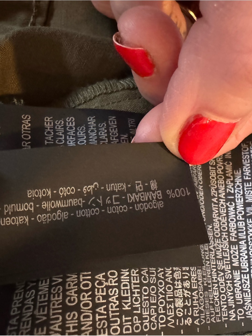 Zara Olive Green Utility Pants - Picture 9 of 15